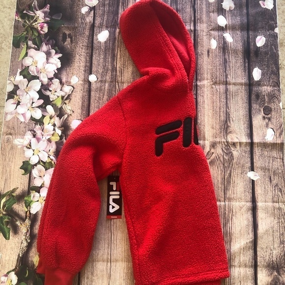 FILA Women’s Cozy Sherpa Hoodie - Picture 2 of 2